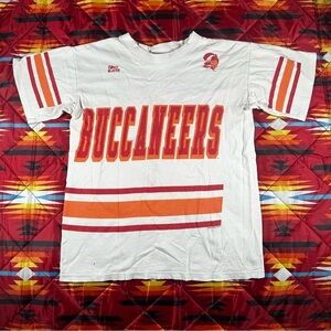 Vintage Pro Player Tampa Bay‎ Buccaneers T-shirt YouthCreamsicle Casual 14-16